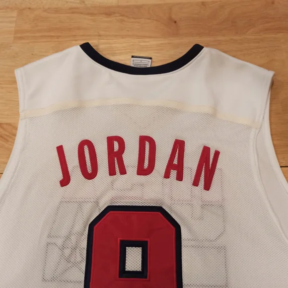 Nike Michael Jordan USA team dream basketball Jersey. Size large - Picture 9 of 10